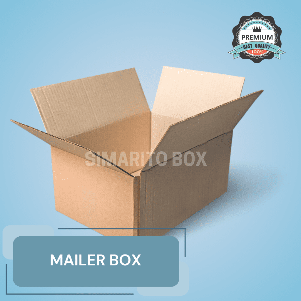 Standard Corrugated Box - Blank Canvas, Ready for Your Creative Premium Packaging Ideas!